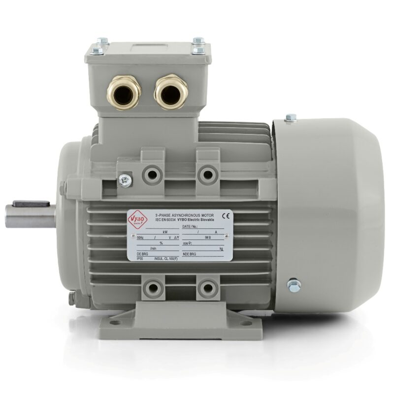 Elmotor 0,18kW 1AL 400V 1500 rpm (4-polet) På lager Norge