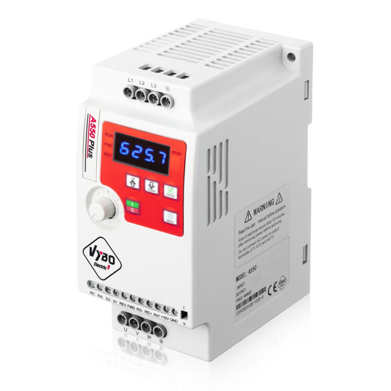 Frekvensomformer 1,5kW A550 Plus 230V På lager Norge