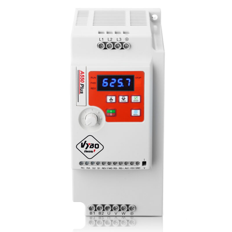 Frekvensomformer 3kW A550 Plus 230V På lager Norge