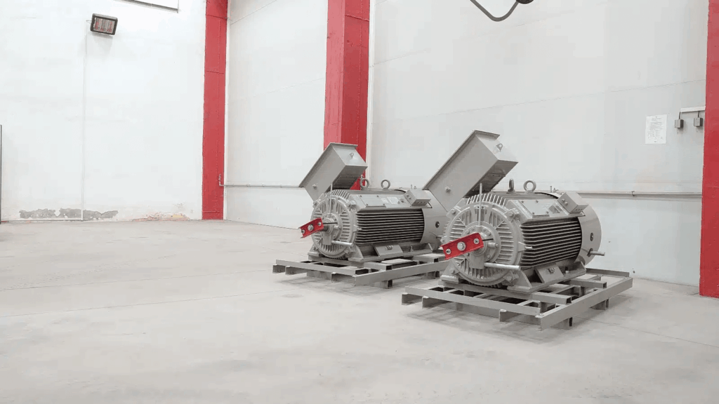 10 stk. asynkron elektrisk motor, 200 kW, Polen