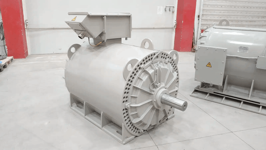 4 stk. spesialrørkjølende elektrisk motor H27R-TB, 500 kW, Slovenia